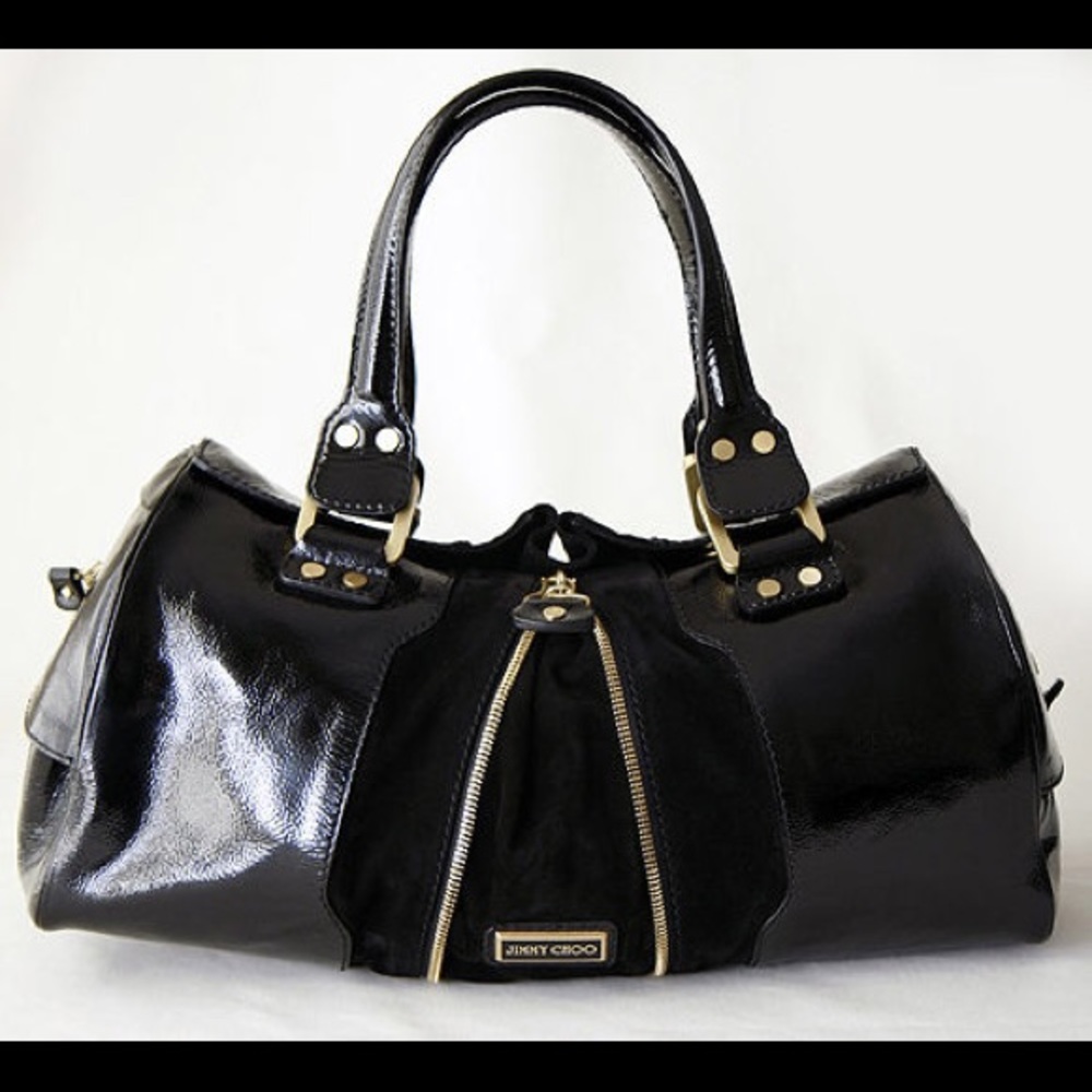 Authentic Black Jimmy Choo purse